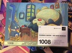 Pokemon Center X Van Gogh Museum - Snorlax/The Bed Room Puzzle - 1008 Pieces